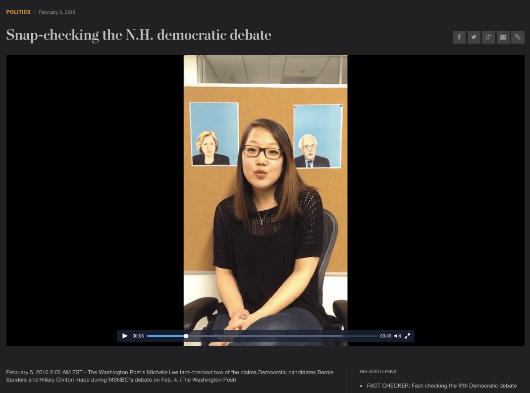 washington post fact check snapchat